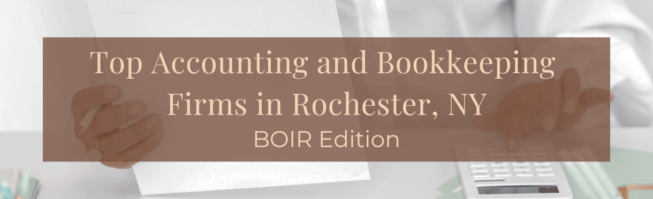 Top Accounting and Bookkeeping Firms in Rochester NY BOIR edition