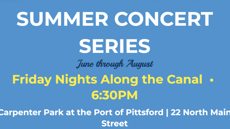 pittsford summer concert series june through august