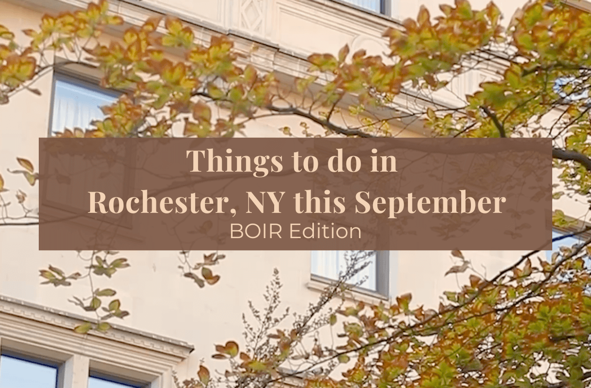 Things to do in Rochester NY this september black owned in rochester edition