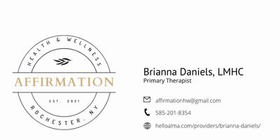 Brianna Daniels, LMHC