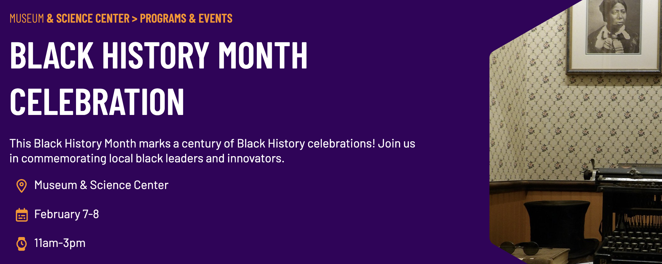 Black History Month Celebration at RMSC