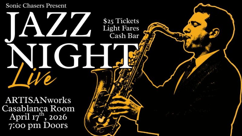 Jazz Night Love at ARTISANworks | Black Owned in Rochester