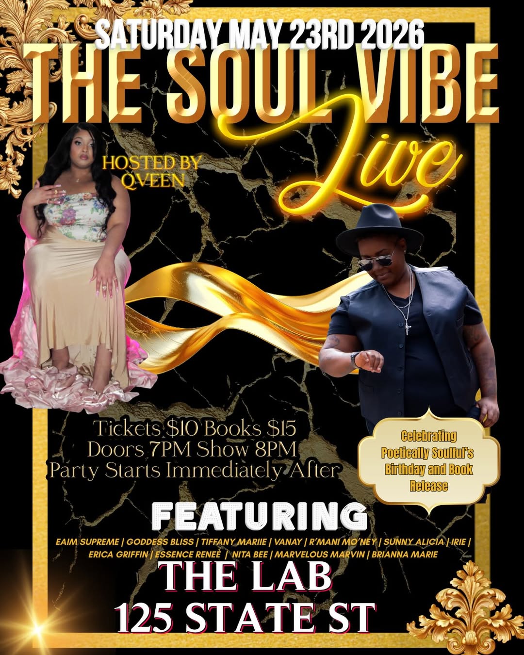 The Soul Vibe Live at The Lab: Creative Resource Center | Black Owned in Rochester