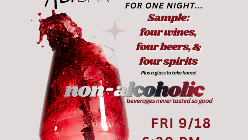 ALTBar nonalcoholic tasting event